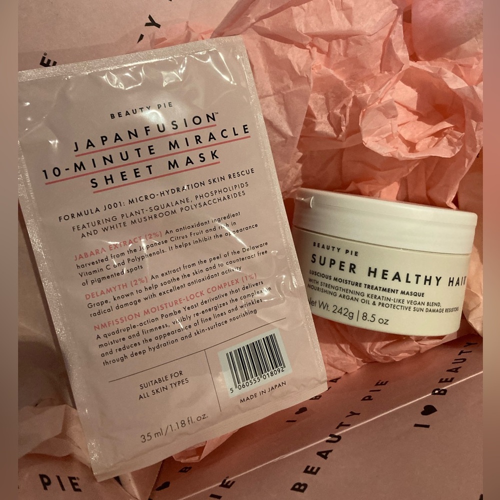 Beauty Pie Bundle: hair and face masks